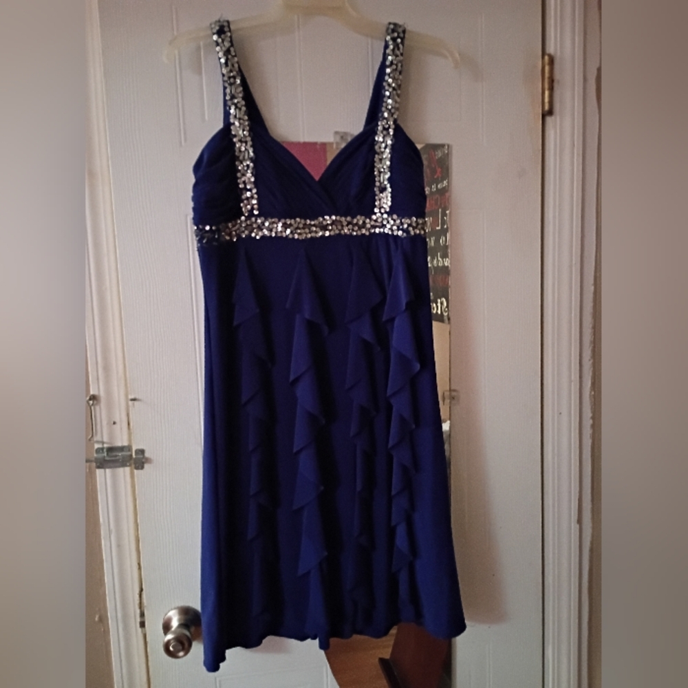 Scarlett Nite Blue Evening Dress